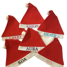 Personalised Santa hats